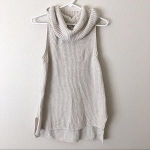Cowl Neck Tank Sweater